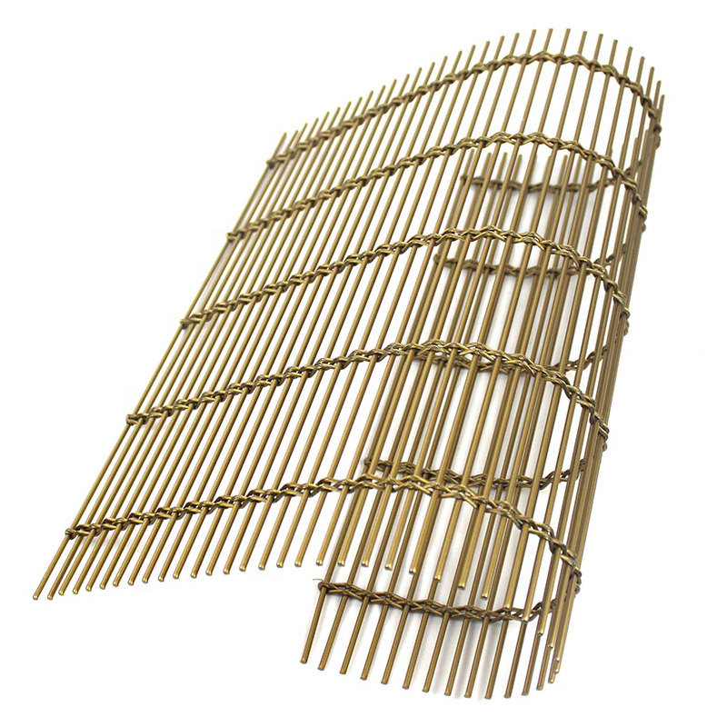 金属装饰网不锈钢屏风隔断金属帘螺旋编织古铜网帘酒店吊顶天花网,淘宝优惠券,粉丝福利购,淘宝优惠卷
