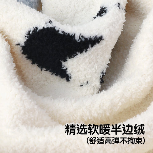 WHYLOOK 半边绒婴儿连体衣春秋睡衣爬爬服宝宝衣服保暖居家防静电 - 图2