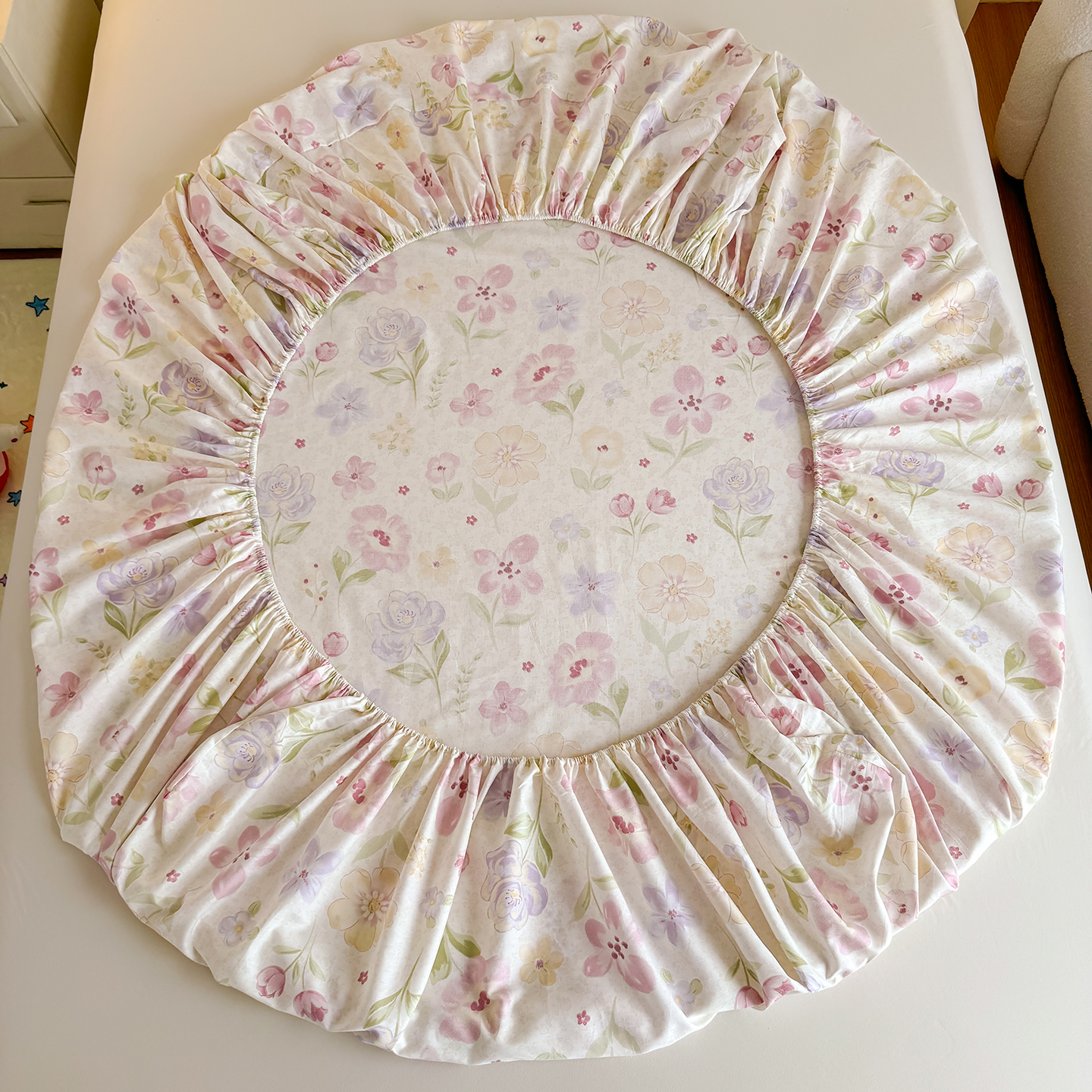 全棉1米35床品2米x2米2大床床笠2米乘2米2 135x200 180cmx200cm - 图1