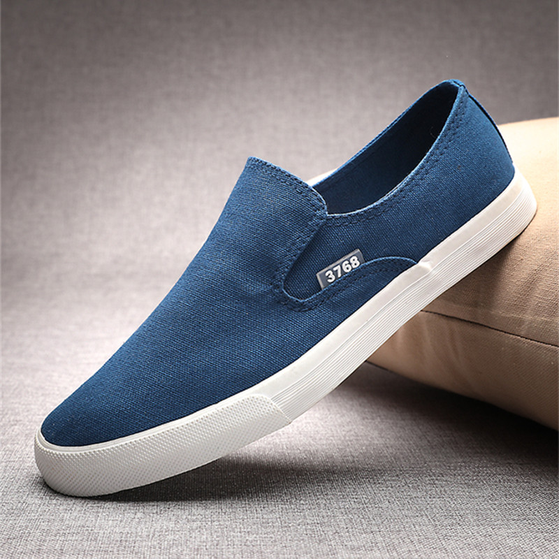 春季帆布鞋男韩版潮流百搭透气一脚蹬懒人鞋休闲防臭老北京布鞋男,淘宝优惠券,粉丝福利购,淘宝优惠卷