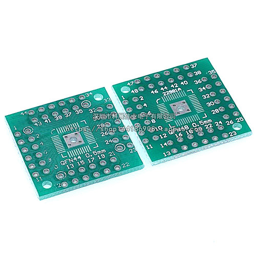 QFN48转DIP48 QFN44 QFP48 QFP44 PQFP LQFP 转换板转接板 - 图0