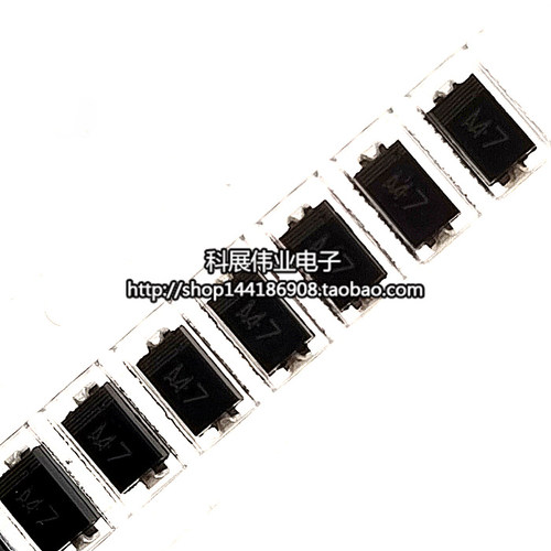 贴片二极管1N4007 M7 SMA 1A/1000V DO-214AC 功率整流管 100个 - 图3