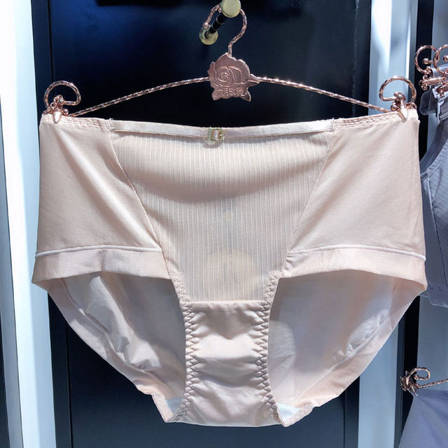 June Rose counter authentic women's breathable underwear liquefied titanium lining seamless glossy briefs tummy control butt lifting pants