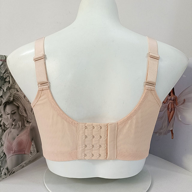 Oversili thin soft wire underwire adjustable bra