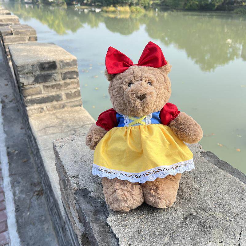 28cm巴塞罗熊衣服小熊连体衣西服婚纱裙连衣裙着替玩偶布娃娃娃衣,淘宝优惠券,粉丝福利购,淘宝优惠卷