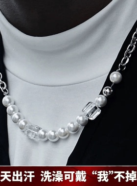 choker甜酷轻奢潮流小众毛衣链