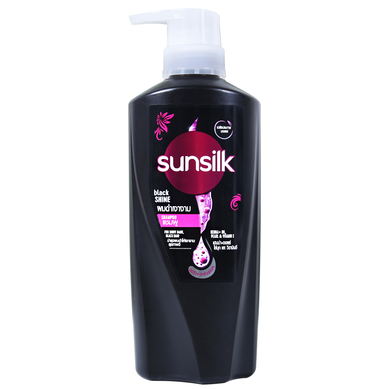 夏士莲洗发水sunsilk 泰国正品去屑止痒柔顺固色黑发洗头水洗发露 - 图3