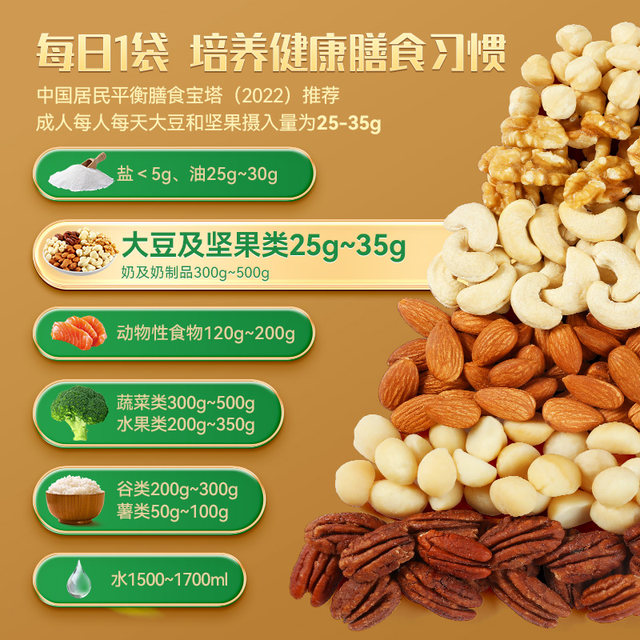 Wolong Daily Pure Nuts 600g Mixed Nuts No Additive Roasted Seeds Snacks Nutritional Healthy Leisure Small Package