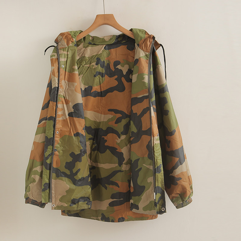 迷彩雨衣雨裤套装成人骑行分体防水男女全身双层徒步长款雨披大码,淘宝优惠券,粉丝福利购,淘宝优惠卷