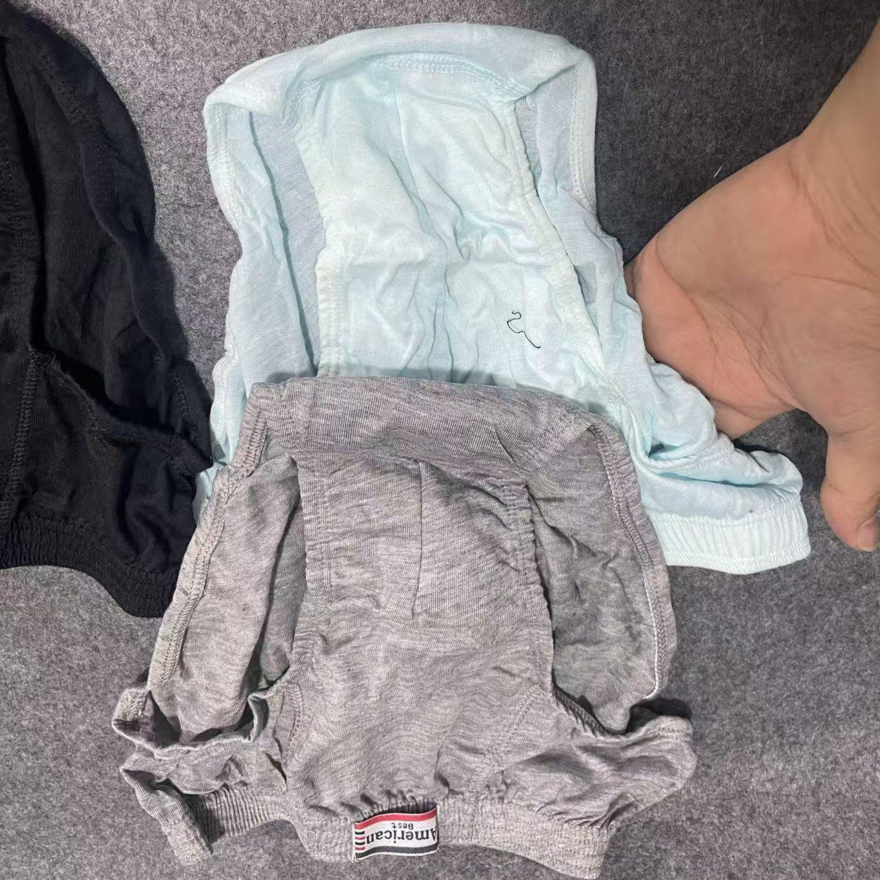 随机颜色处理特价男士三角内裤男纯棉宽松中老年人爸爸高腰短裤头,淘宝优惠券,粉丝福利购,淘宝优惠卷