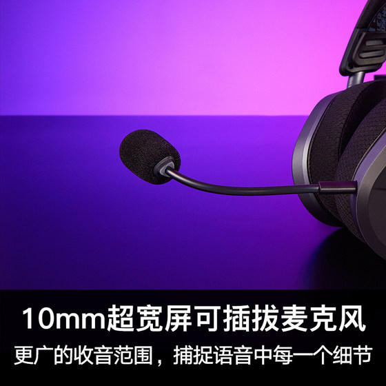 ROG Breakthrough Headset Gaming E-Sports Wireless Wired Bluetooth Three-Mode Adjustable Headband 309g Lightweight Harman Curve Long Battery Life Republic of Gamers