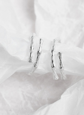 s925纯银连理枝情侣对戒甜美文艺风男女树枝戒指气质个性尾戒饰品