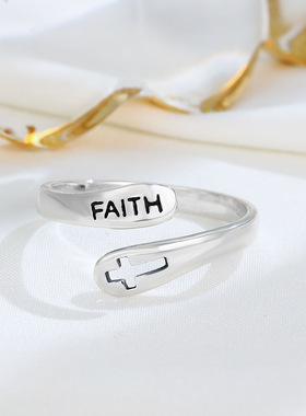 女s925纯银复古做旧礼物