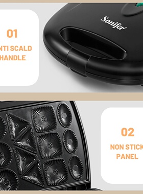 Electric Donut Maker Cooking Kitchen Appliances Bubble Egg