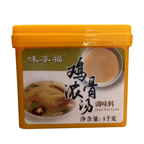 包邮鸡骨浓汤调味料1000g 味享福我佳鸡骨白汤鸡肉高汤复合调味料 - 图3