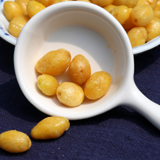 Salt and pepper ginkgo instant crispy ginkgo