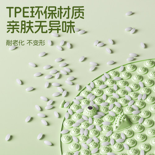 李宁指压板足底按摩垫超慢跑室内软硅胶跑步脚底脚踩减肥液态原地 - 图2