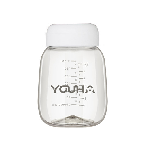 优合原装宽口储奶瓶存奶瓶 母乳储存瓶 储奶袋储奶杯210ml 保鲜瓶 - 图1