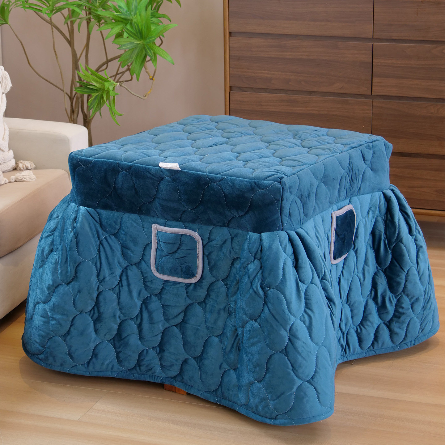 烤火被加厚正方形双面绒法兰绒被子茶几烤火罩加绒桌子罩套加绒罩,淘宝优惠券,粉丝福利购,淘宝优惠卷