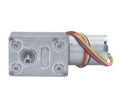 JGY370直流无刷减速电机12v24v涡轮蜗杆自锁带刹车大扭矩低速马达 - 图1