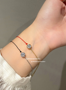 简约小众女925银锆石日韩手链