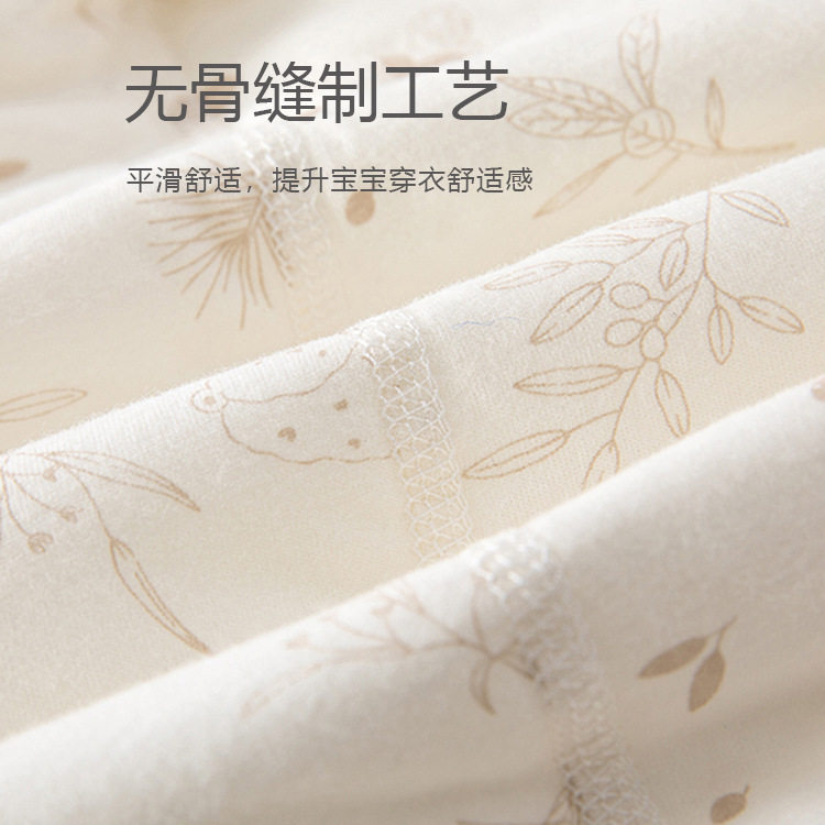 婴儿连体衣秋冬季纯棉夹棉男女宝宝衣服新生儿哈衣爬服睡衣40克,淘宝优惠券,粉丝福利购,淘宝优惠卷