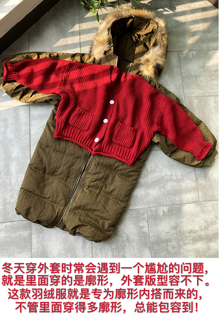 【假如一辈子只要一件羽绒服就是它】无法超越的巅锋大毛领羽绒服