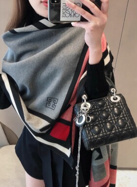 围巾女秋冬季加厚韩版仿羊绒长款