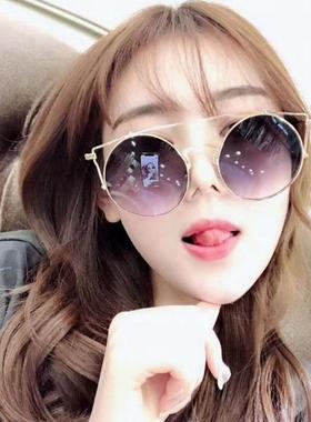 墨镜大框复古风韩版江疏影偏光镜