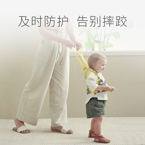 抱抱熊学步带婴幼儿学走路牵引带绳宝宝一岁神器婴儿防摔防勒透气 - 图0