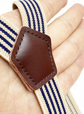 幕方辰男女通用休闲六夹背带夹