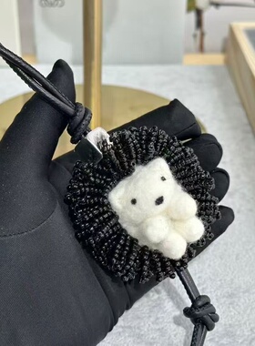 限定羊毛毡刺猬考拉车挂