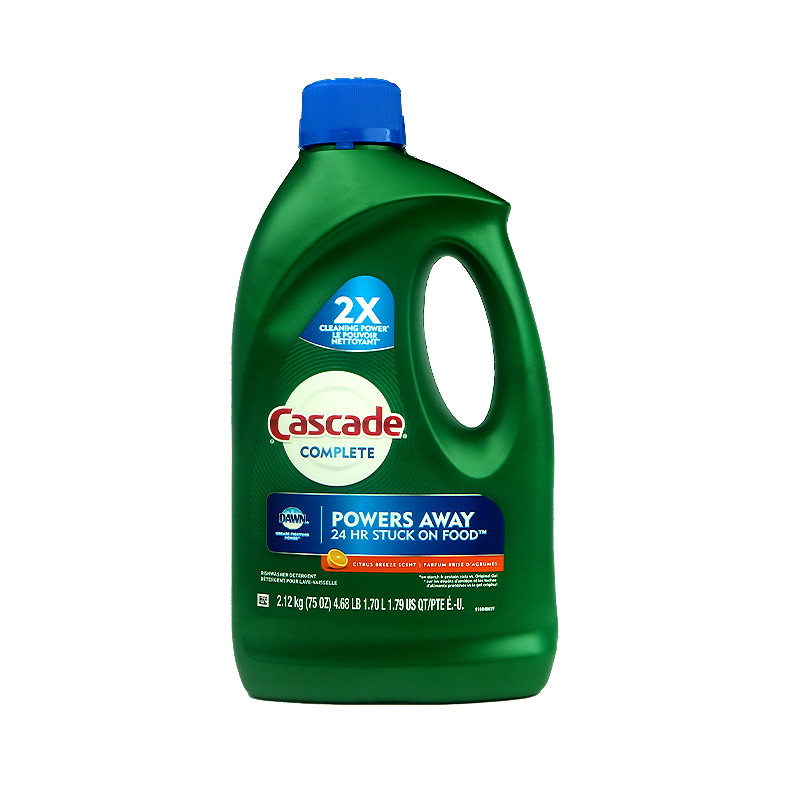 Cascade special detergent imported from the United States
