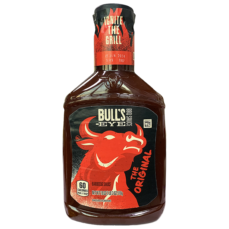 美国Bull's-Eye牛眼牌烧烤调味酱肉类腌制调酱BBQ Sauce - 图1