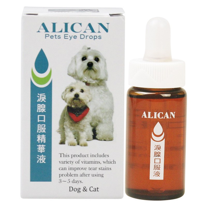 台湾ALICAN狗狗眼部泪腺口服精华液泪痕消神器宠物犬猫用比熊泰迪 - 图3