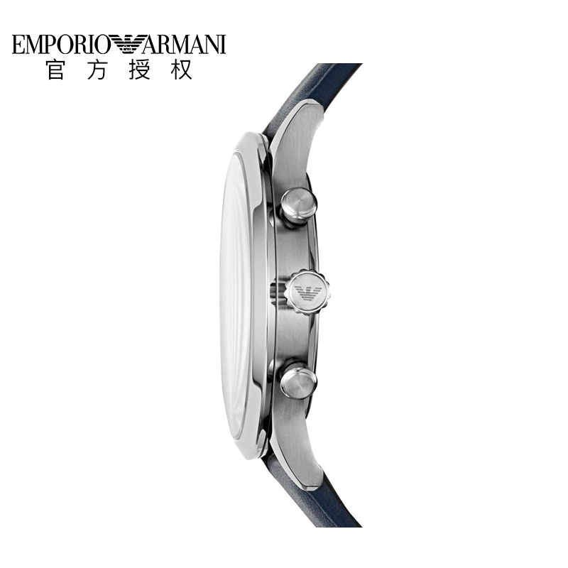 Emporio Armani阿玛尼手表男 新品休闲时尚商务皮带男表AR11226