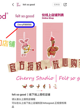 feltsogood手工羊毛毡包包挂件