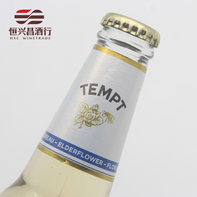 诱惑7号 330ml*24瓶  接骨木味露酒 国产版 果味啤酒 TEMPT 7 - 图1