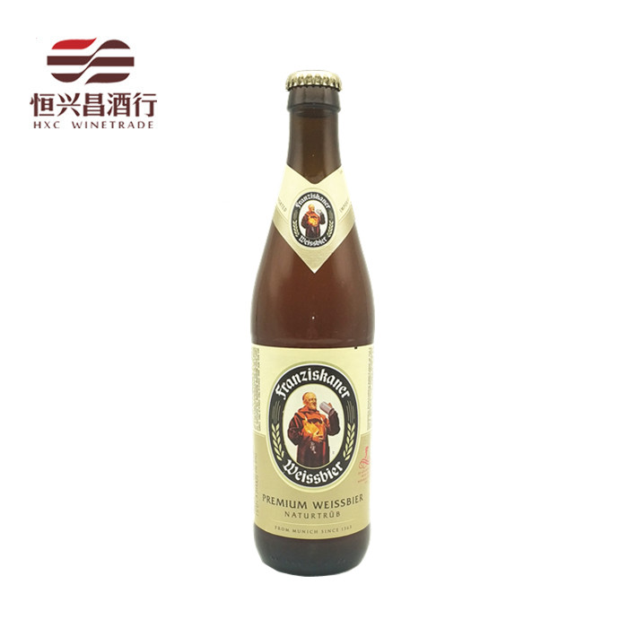 范佳乐小麦白啤酒450mL*20瓶国产教士自然云雾型啤酒源于慕尼黑-图3