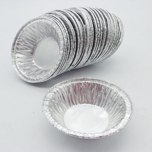蛋挞锡纸托 一次性雪媚娘托 铝箔葡挞模具 加厚 Y1/Y1A/207 250个 - 图0