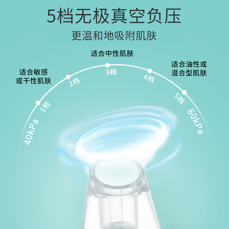 康夫旗舰店康夫吸黑头神器电动吸出洗脸仪美容去毛孔机粉刺清洁面仪器脸部女1