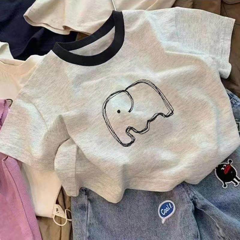 宝宝T恤短袖纯棉2025新款夏装儿童爆款休闲男童女童洋气上衣夏季,淘宝优惠券,粉丝福利购,淘宝优惠卷