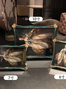 6寸7寸10寸婚纱照相框轻奢欧式