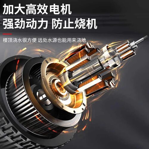 12V直流潜水泵24V48V60V72V电瓶车电动车通用浇菜农用灌溉抽水泵 - 图2