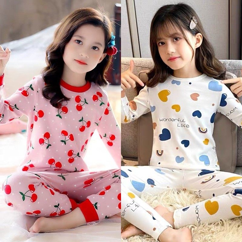 女童秋衣秋裤纯棉内衣套装儿童全棉秋冬保暖棉毛衫中大童春秋睡衣,淘宝优惠券,粉丝福利购,淘宝优惠卷