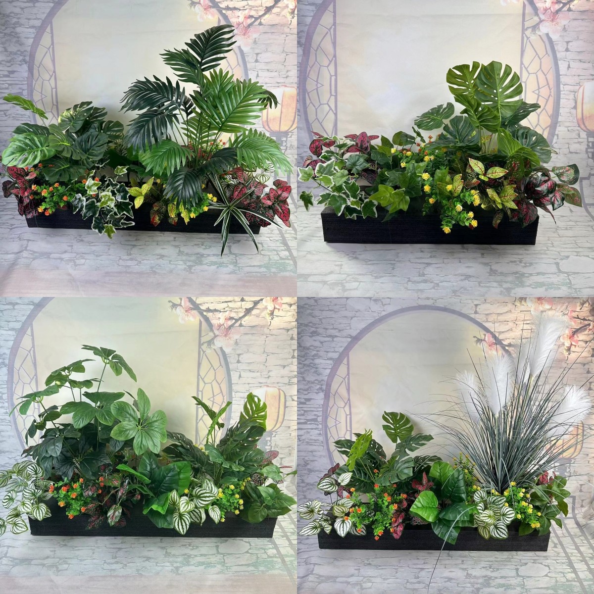 仿真摆设植物隔断绿植摆件仿真绿植办公室客厅造景装饰四季常青树,淘宝优惠券,粉丝福利购,淘宝优惠卷