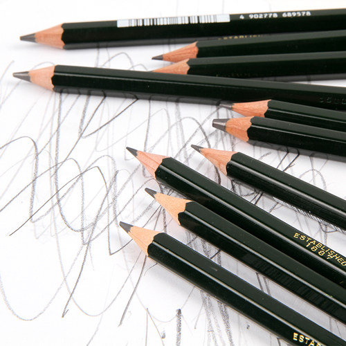 三菱铅笔uni三菱9800铅笔盒装mitsubishi绘画专业美术专用2比书写2B/HB/2H/4b全套装炭笔木质头学生日本素描 - 图2