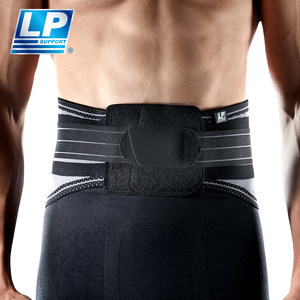 LP塑钢条支撑型运动腰带举重健身运动护腰背部加强保护160XT161XT