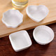 Japanese creative white ceramic seasoning dish