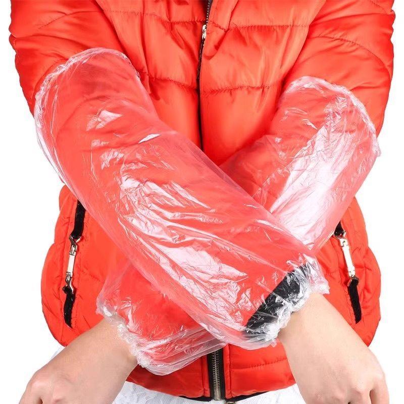 一次性套袖防水防油透明塑料成人加厚款护袖加长套袖厨房PE食品,淘宝优惠券,粉丝福利购,淘宝优惠卷